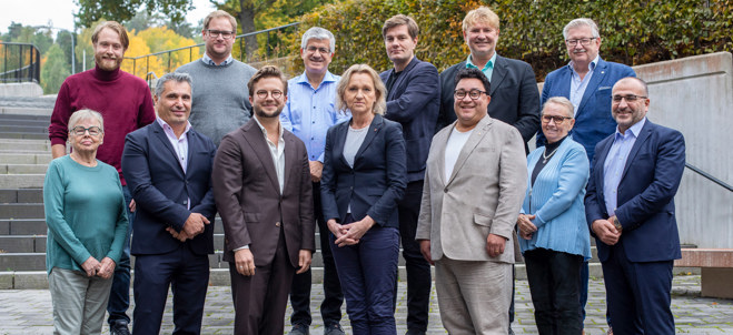 Gruppbild på medlemmarna i kommunstyrelsen Södertälje