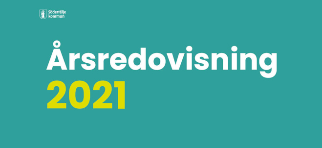 Bild med texten Årsredovisning 2021