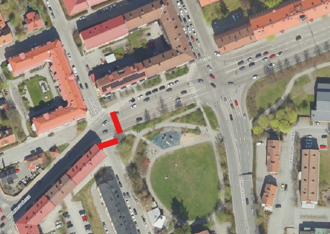 Korsningen Turingelunden_Dalgatan