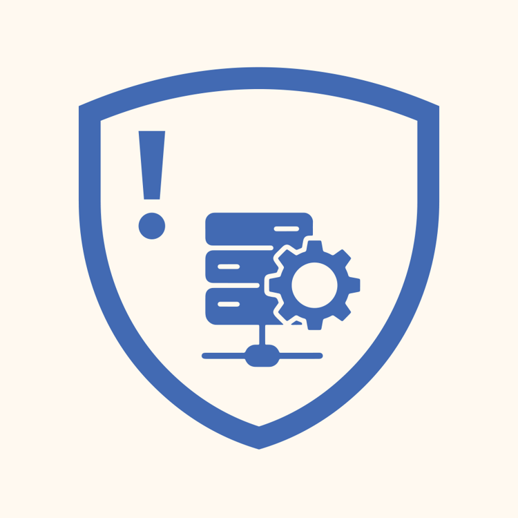 grafisk ikon IT-incident