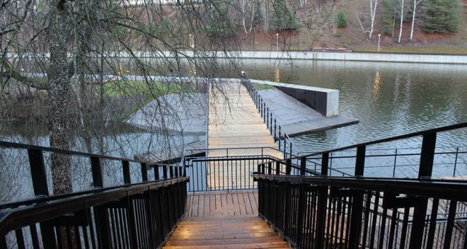 Trappa till Kanalholmen