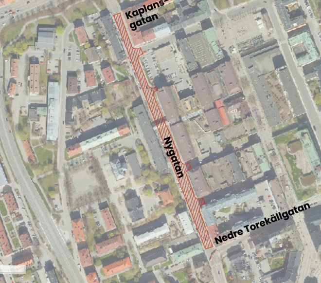 Karta Nygatan