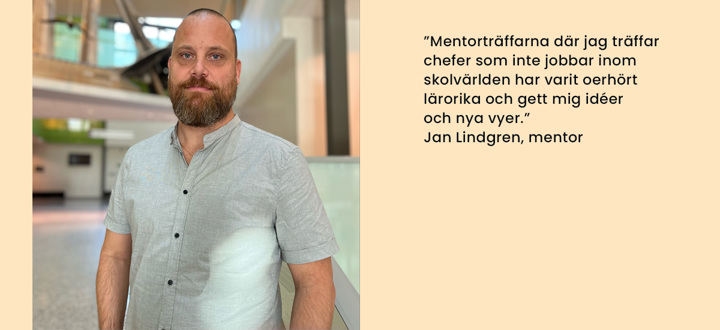 Foto på Jan Lindgren rektor.