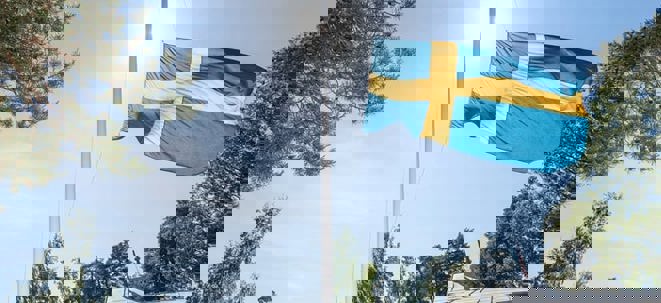 Bild på svenska flaggan.