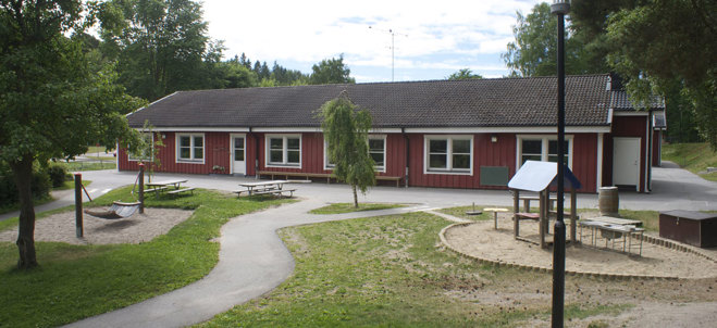 Exteriörbild Bergviks förskola.