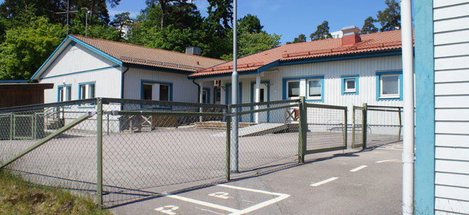 Exteriörbild Annexets förskola.