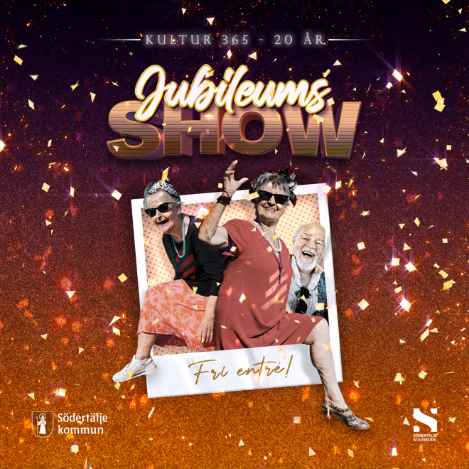 Jubileumsshow med fri entré