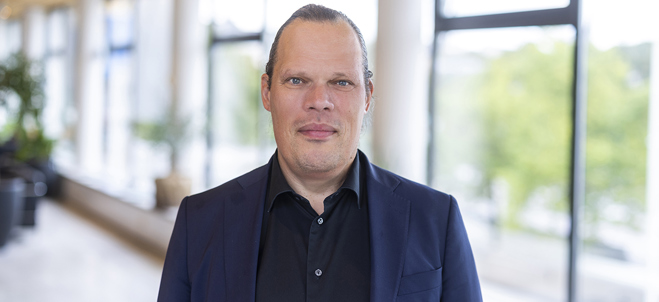 Porträtt Andreas Klingström som sagt upp sig från sin tjänst som samhällsbyggnadsdirektör i Södertälje kommun.