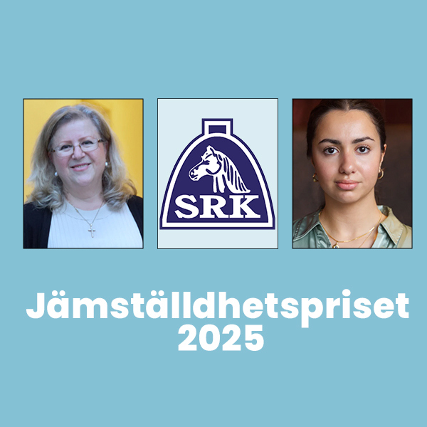 Kollage med tre små bilder på finalisterna till Jämställdhetspriset 2025