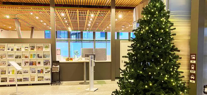 Bild som visar kontaktcenter i Södertälje Stadshus.