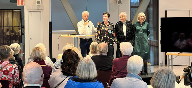 Modevisning seniordagen 2025