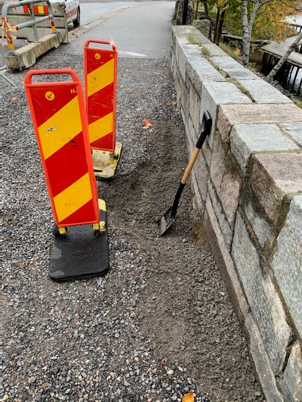 Mindre Slukhål vid Stenvalvbron.