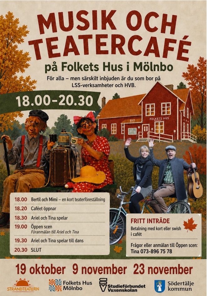 Affisch Folkets hus Mölnbo