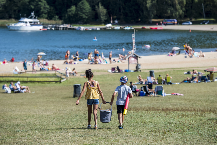 Bild av Farstanäs camping på sommaren