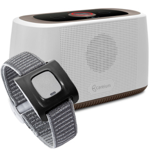 Bild på en larmklocka och en larmenhet