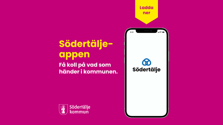 Bild på Södertäljeappen (grafik)