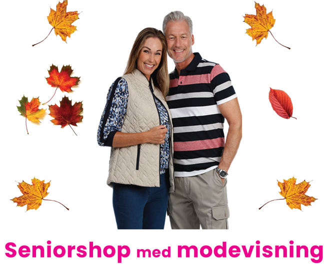 Seniorshop med modevisning