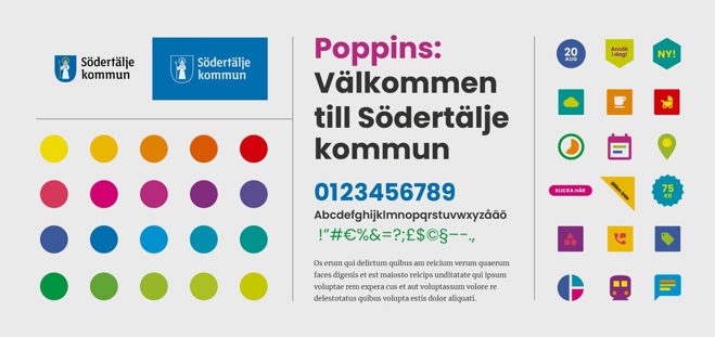 samlade komponenter grafisk profil