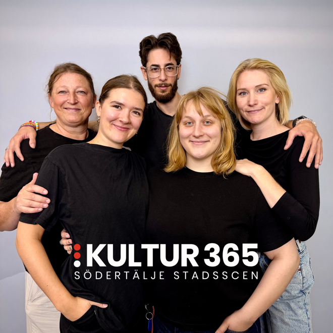 Bild på de 5 personer som jobbar på Kultur 365