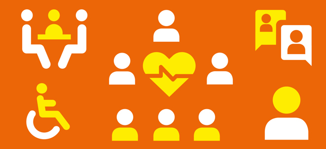 animerad bild på människor